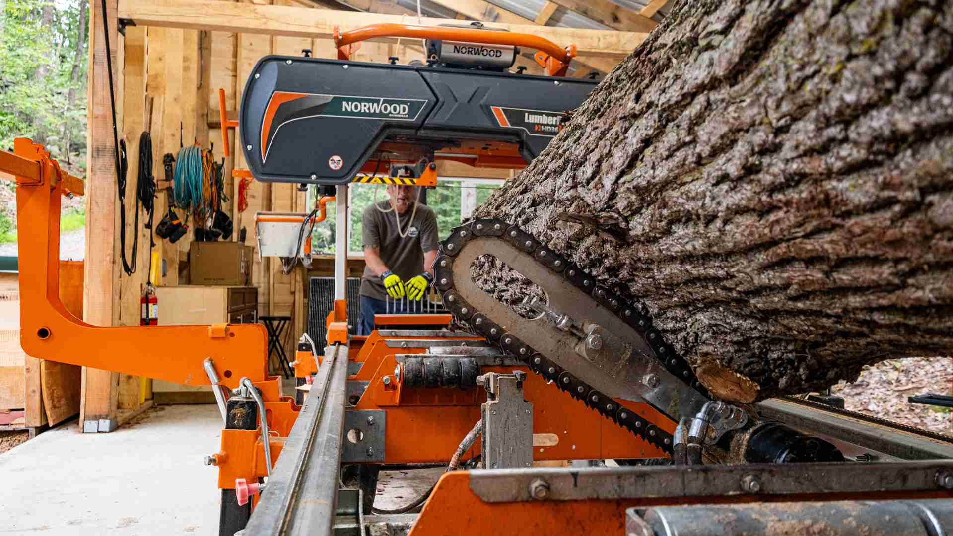 Hydraulics Log Handling Bundle with Bed Extension for HD36V2 & HD38 - Image 4